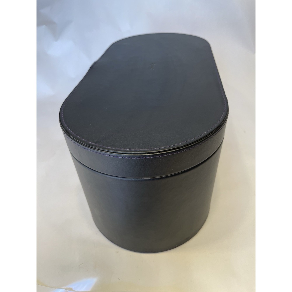 DYSON Airwrap Leather Storage CASE ONLY Black Purple Trim Excellent Condition - Picture 5 of 16
